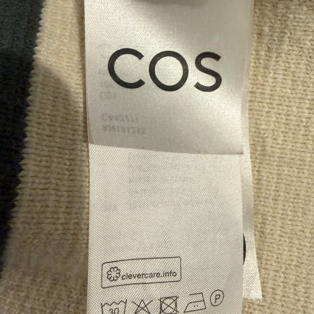 COS Men’s Regular Fit Cardigan - Wool/Cotton Blend - Picture 5 of 8